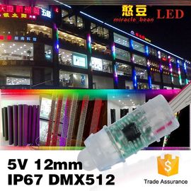 Volledige Kleuren RGB LEIDENE Pixellichten   DC5V 0,3 Wattage3500mcd Lichtgevende Intensiteit