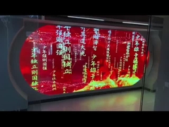 LED transparant scherm LED-rooster Scherm Transparant mesh LED Display Video Wall binnen P3.9-7.8