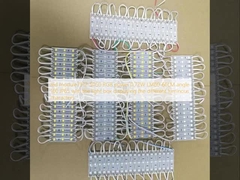 led module7512-5050 RGB vermogen 0,72W LM60-66LM hoek 160 IP65 met de lichtbak die de verschillende lichtgevende tekens weergeeft