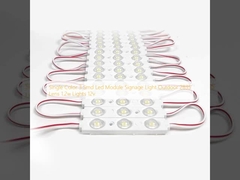 Eenkleurig 3 Smd Led Module Signage Light Outdoor 2835 Lens 1.2w Lichten 12v