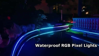Hoge Helderheid 30mm Waterdichte RGB Full Color Outdoor IP67 DC12V SMD3535 LED Bron Pixel Point Lig