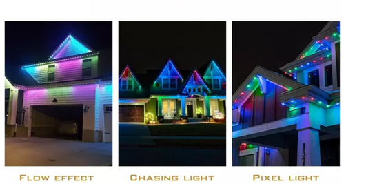 Permanente Vakantie Lichte WS2811 2904 Ic Pretpark 30mm van Kerstmislichten Licht van het Pixel Rgb RGBW Geleide Punt