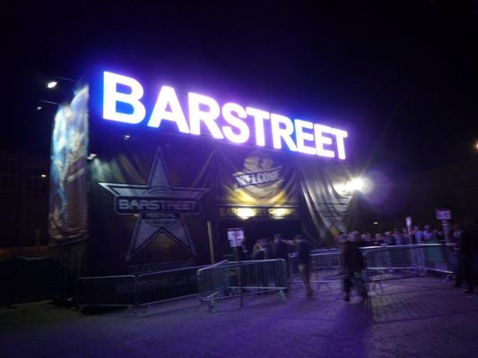 Super Colorful Effect Front Sign Letters For Amusement Park , Club , Bar