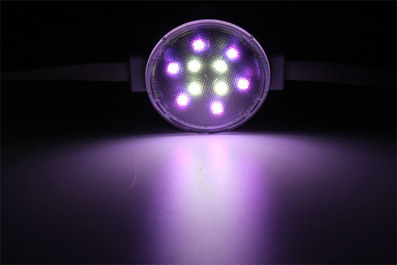 Miracle Bean Waterproof LED Point Light IP67 DC24V 2W 6RGB + 4W SMD3535