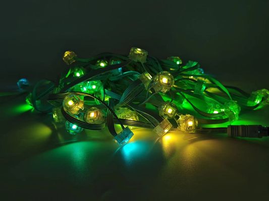 Shenzhen factory customizes permanent outdoor eave light IP67RGB chasing color LED pixel point light source