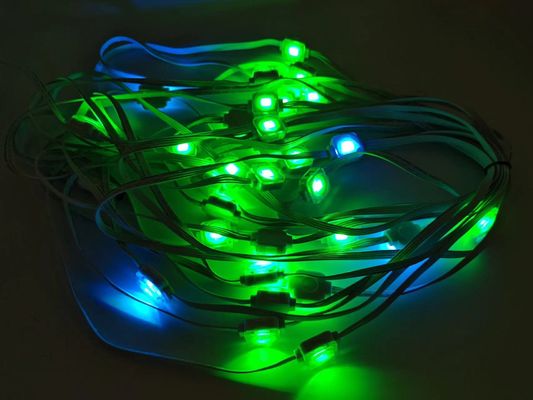 Hot Sale Christmas Holiday Decoration Ip67 Waterproof Rgbic Led Permanent Outdoor String Point Eaves Light