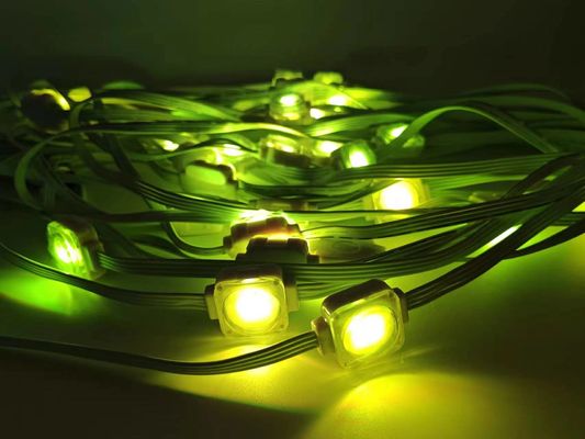 Smart Rainbow Color Changing LED Eaves Lights for Colorful Christmas House Decoration RGB