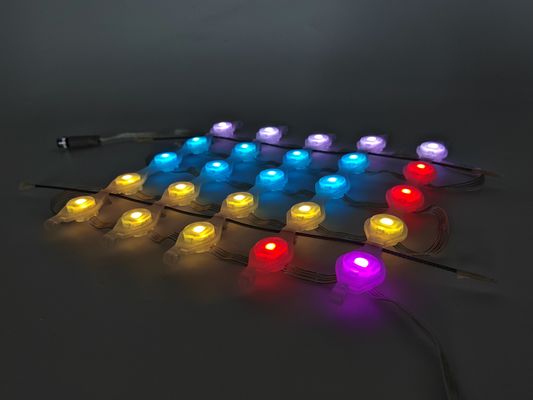 Outdoor Trendy IP67 LED Grid Screen SMD3535 Point Light Source with 20mm Center Distance