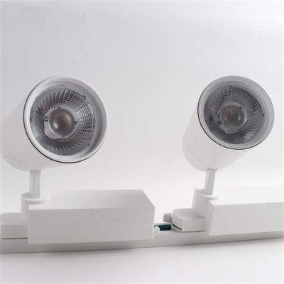 Modern Asian Style 360 Adjustable Movable LED Track Lights Aluminum Body For Indoor Shops Meal Bars