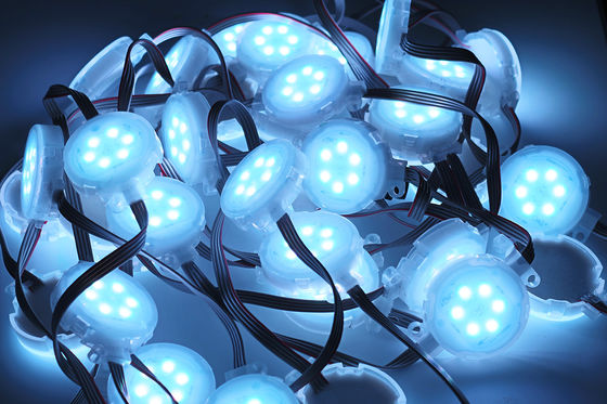 6LEDs/pcs Large Diameter 50MM LED Point Light Source for Park Building Outdoor Decoration