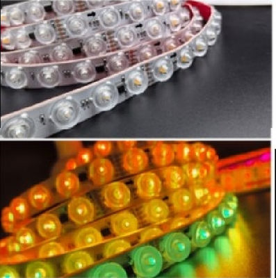 24V 20W 48LED High-Power LED Lens Light Strip for Advertising and house decor