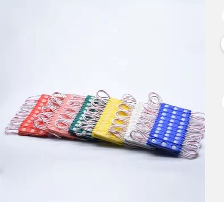 SMD LED Module High Brightness Strong Adhesive Back Tape Module 3 LEDs Per Module for Commercial Sign  Logo Lighting