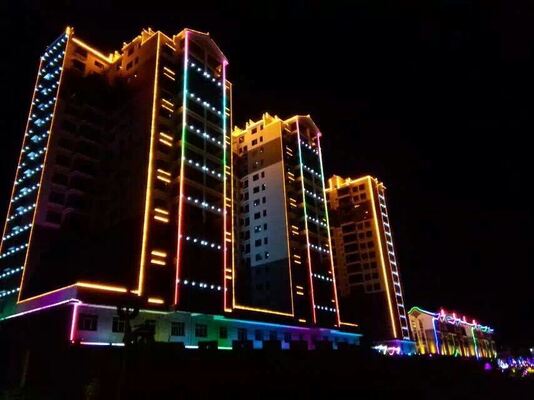 Smart Wifi Controller Waterproof IP67 RGBW 12V 30mm Outdoor Led Strip Outside Programmable Decorative Light Landscape Lamp