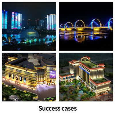 Miracle Bean High Brightness 50mm Waterproof Customized IP67 3.5W 24V  SMD3535 Outdoor RGBW LED Point Light