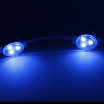 IP67 Waterproof 12V 30mm PC Material LED Point Light RGBW High Brightness Outdoor Landscape Lighting 