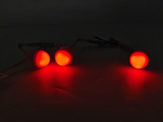 33mm Diameter IP67 Waterproof Full Color Custom LED Point Light for Outdoor Decoration