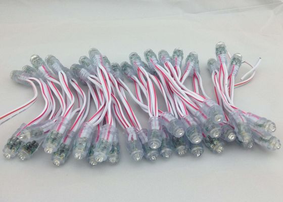 DC5V Waterproof Outdoor 9mm Full Color RED LED Pixel Light For Signboard