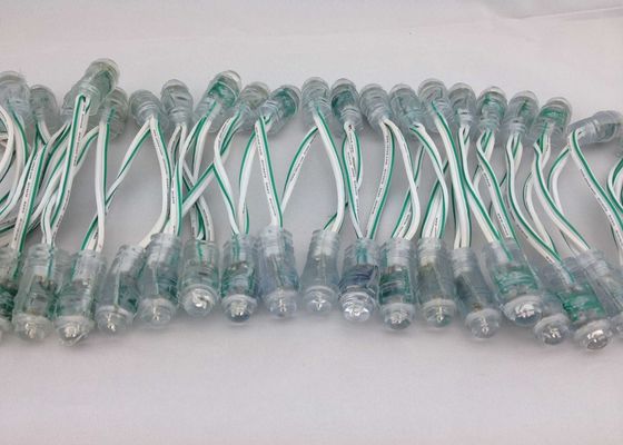 IP65 12MM Green Color DC5V Staw Hat LED Pixel Light ,  LED Sign Light