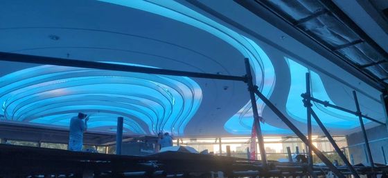 Digital RGB Pixel Light SMD5050 40mm 50mm Dmx Spi Outdoor Led Point Light For Building