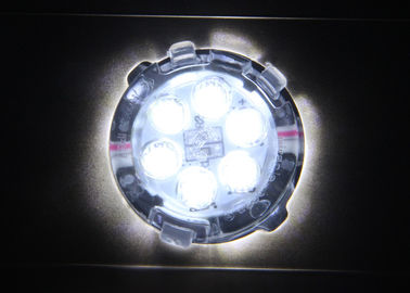 Groene 30mm IP67 6 leidden de Lichten DC24V 0.6W van het Pixelkoord met Taiwan Epistar
