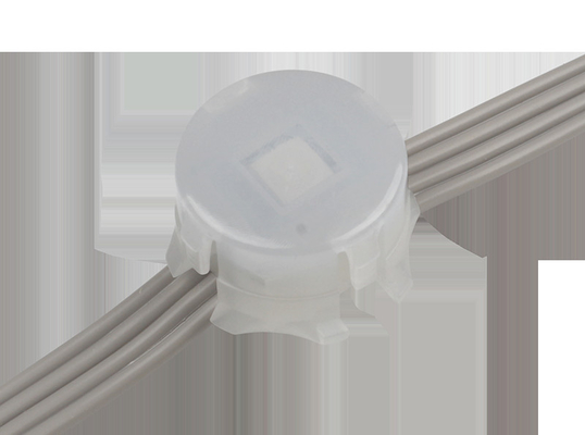 SMD5050 van de openlucht RGB LEIDENE Lichaam van de Stralingshoek0.3w DC12V PC Punt het Lichte 120 Graad
