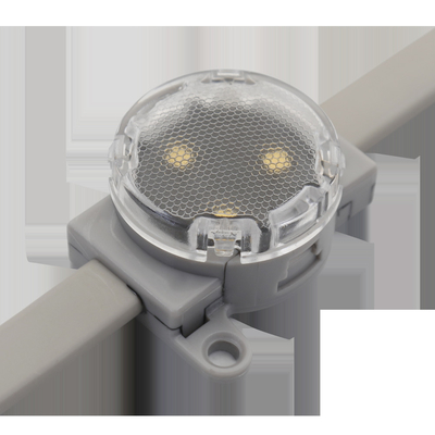 Aangepast IP67-LEIDEN Punt Lichte 0.6W 12V 30mm de Openlucht Enige Kleur van SMD3535
