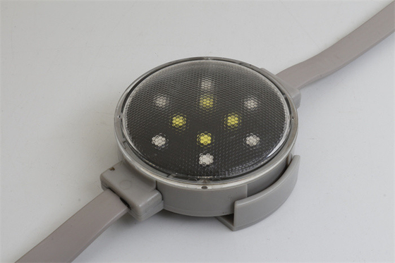 LEIDEN van mirakelbean waterproof Punt Lichte IP67 DC24V 2W 6RGB + 4W SMD3535