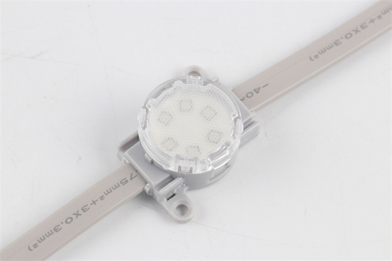 OEM Openlucht Waterdichte RGB LEIDEN Punt Lichte SMD3535 IP67 30mm DMX512 DC24V 1.5W