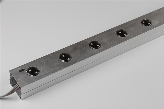 De waterdichte LEIDENE Punt Lichte 30mm 40mm 50mm RGB DMX512 IP67 DC24V SMD3535For Bouw