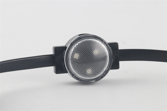 Maak RGB LEIDEN Pixelpunt Lichte IP67 0.75W DC12V SMD3535 30mm RGB waterdicht 30000H