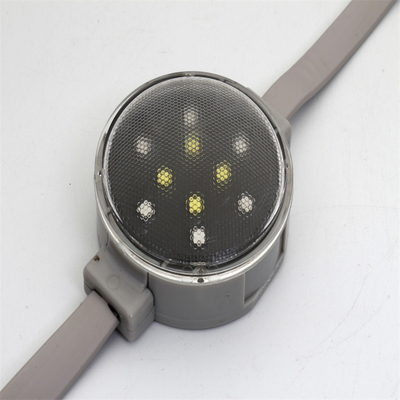 Openlucht LEIDENE van het Decoratie2w Smd3535 DMX512 DC24V 50mm Punt Lichte IP67 RGBW