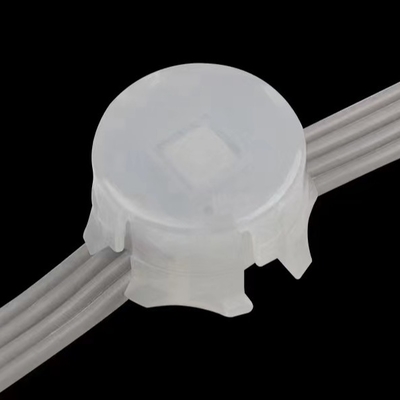 0.3W van RGB LEIDENE van DMX512 Smd5050 DC5V 20mm Waterdichte Boon IP67 Punt de Lichte Mirakel