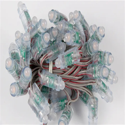 De enige Kleur leidde Pixel Lichte 0.12W gelijkstroom IP67 F5 Openlucht Waterdichte DC12V 9mm Licht leidde