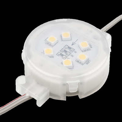 Enige LEIDENE van het Kleurenpunt Lichte Openlucht Waterdichte IP67 1.2W Smd2835 DC24V 50mm