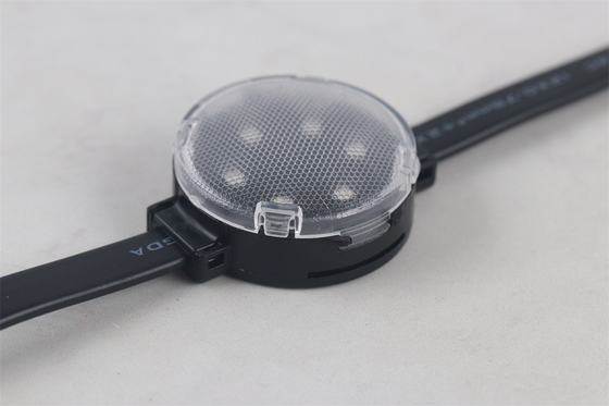 Buitenadvertentie IP67 LED Pixel Voor advertenties RGB 1W DC15V 40MM DMX512 LED Point Pixel Lichtbron