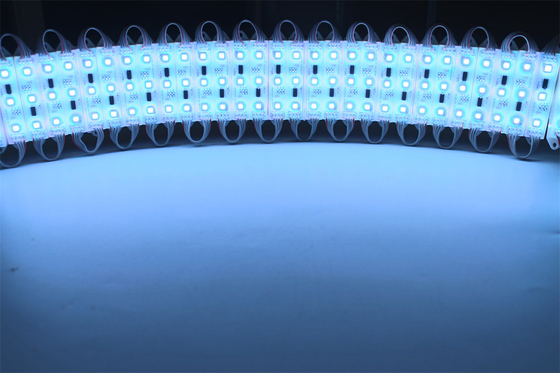 RGB Full Color 1.2w 12v Buiten IP67 Waterdicht 2835 3LED SMD Injection LED Module Voor reclame