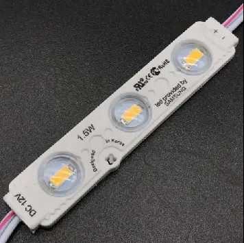 Hoge helderheid 66LM Waterdicht 3 LED-lichtmodules Buiten smd5050 12V Cold White injection Led-module