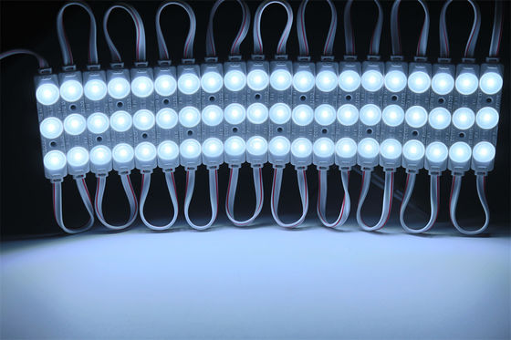 Hoog vermogen 12v 3 licht SMD LED-module met lens waterdicht Ip65 injectie 3030 Led-module voor lampen
