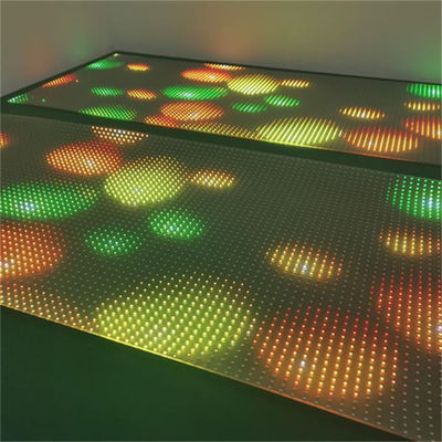Ultra dunne flexibele DC5V P20 LED transparante film scherm SMD2121 met levensduur 100000h