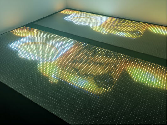 Ultra dun transparante LED-scherm voor buiten
