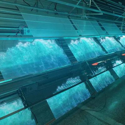 Kleverige flexibele film LED-scherm Kleverige LED-transparante film voor glas