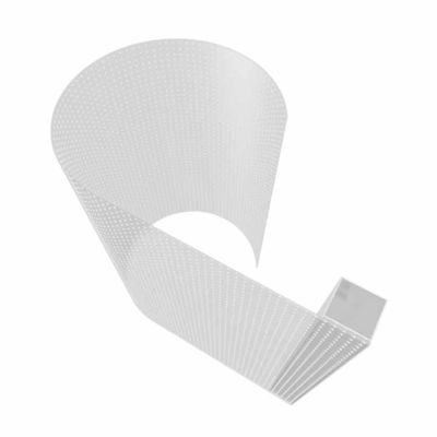 De lichtste dunste 480*960mm volkleurige waterdichte led transparante film scherm voor binnen buiten raam