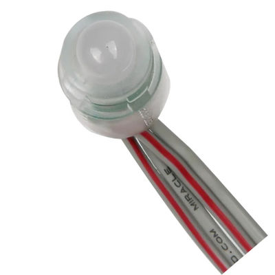 Single Color Led Pixel Lights 0.2W DC12V IP67 9mm Waterdicht Outdoor Advertising Pixel Light
