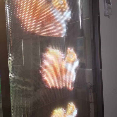 P8 Indoor Smart Crystal Mesh Kleefmiddel Ultra Thin Flexible Transparent Display Panel Module LED Film Pantalla Screen Voor