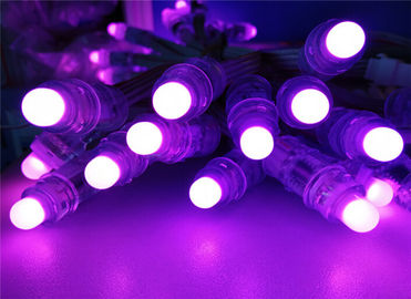 RGB Volledige Kleur leidde Pixellichten 12MM leidde de Interne Bescherming van Pixelkoorden 0.3W IP67
