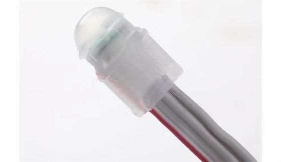 DC12V 0.2W Waterdicht IP67 enkelkleurige 9mm led lichtsnoer voor buitenverlichting