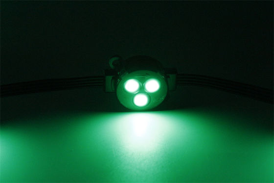 Buitenversiering Permanente kerstverlichting 30mm RGB LED puntlichtbron DC12V 0,75W LED Pixel licht