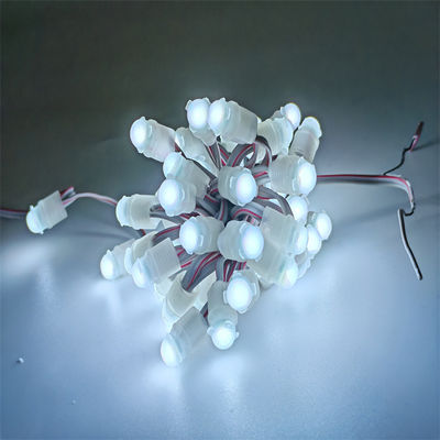 Hoog licht 9mm LED Pixel Light Double Chip IP67 0,2W 12V Waterdicht