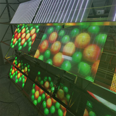 RGB-kleur LED-transparante filmscherm