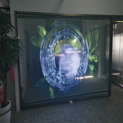 Flexibel LED-doorzichtig filmscherm gemakkelijke installatie voor reclame LED-paneel-p8